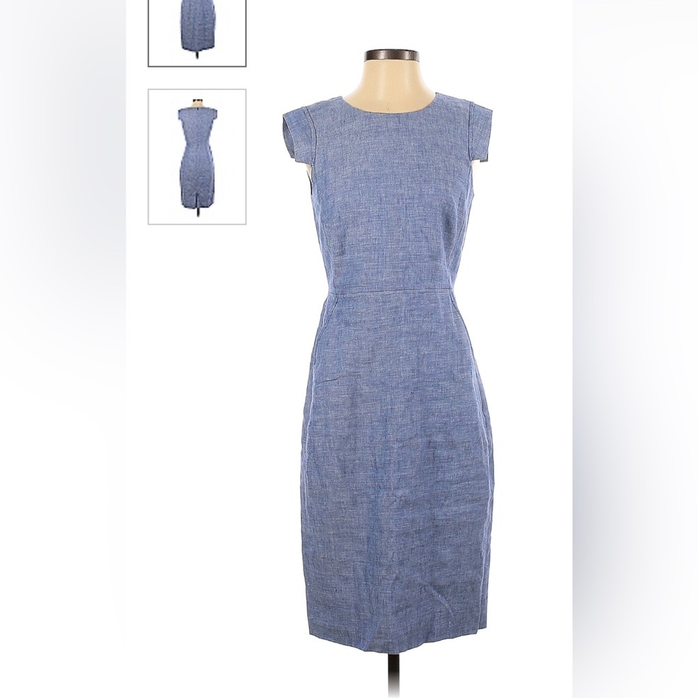 Jcrew chambray resume dress